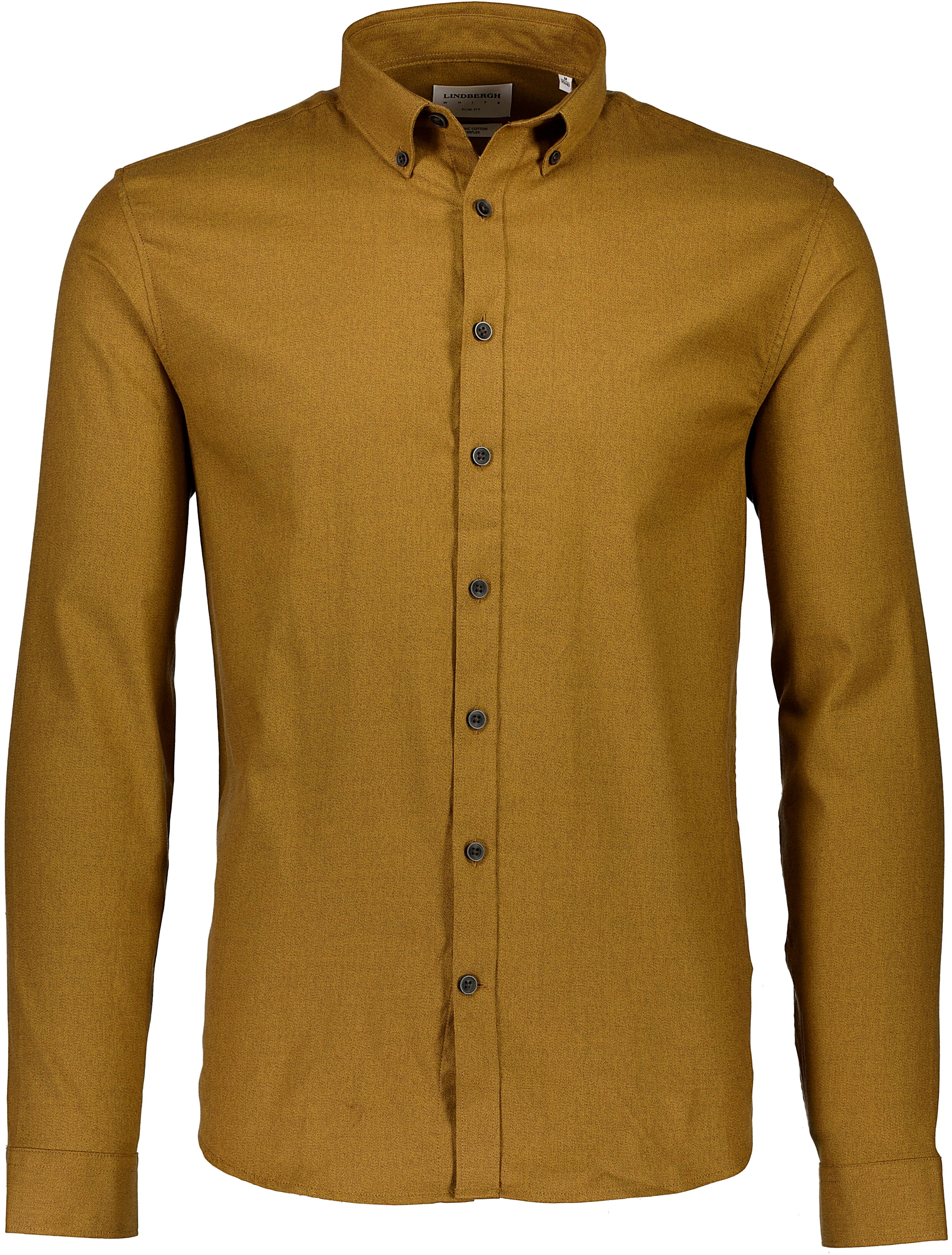Lindbergh Business skjorte brun / mid brown