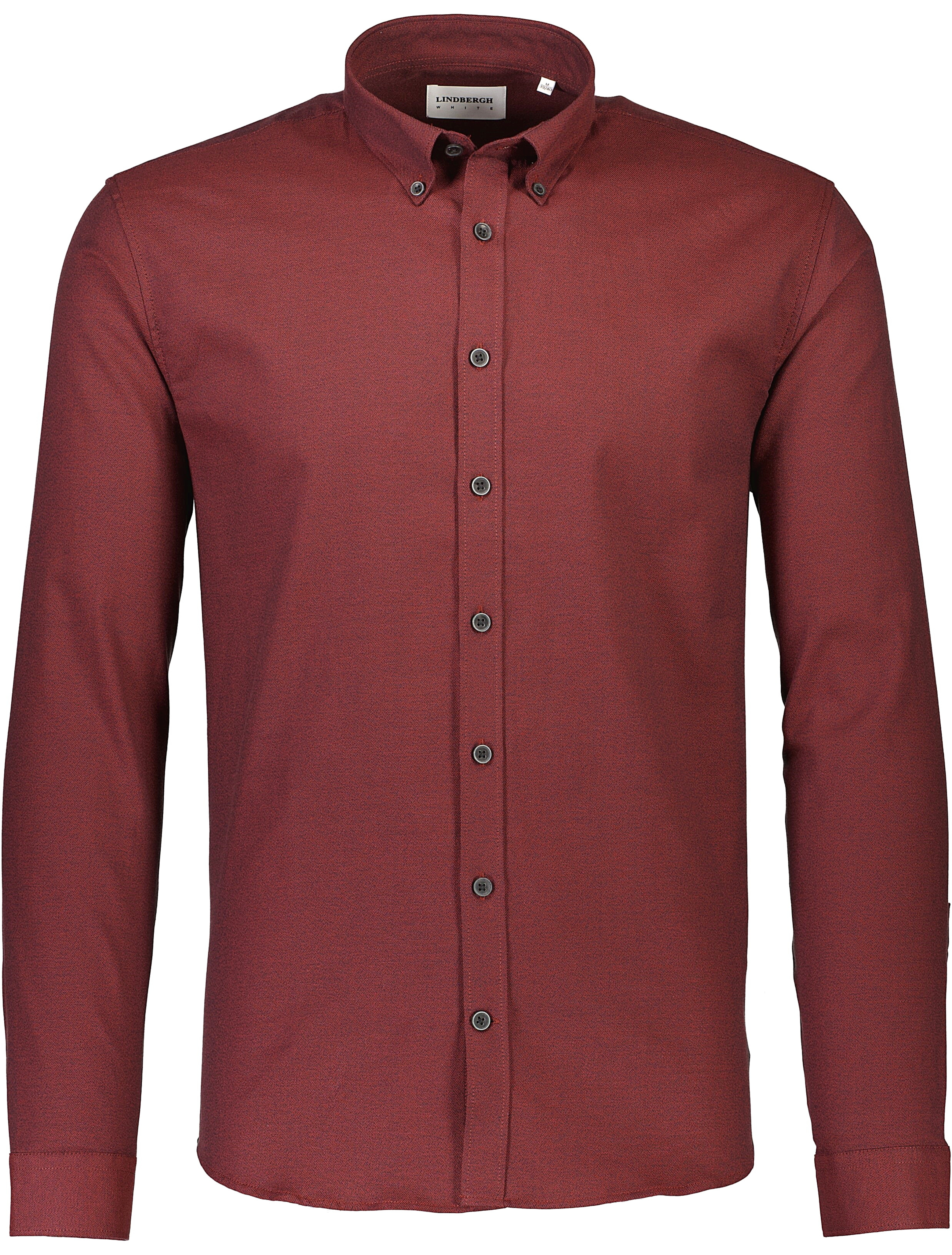 Lindbergh Business-Casual-Hemd rot / red