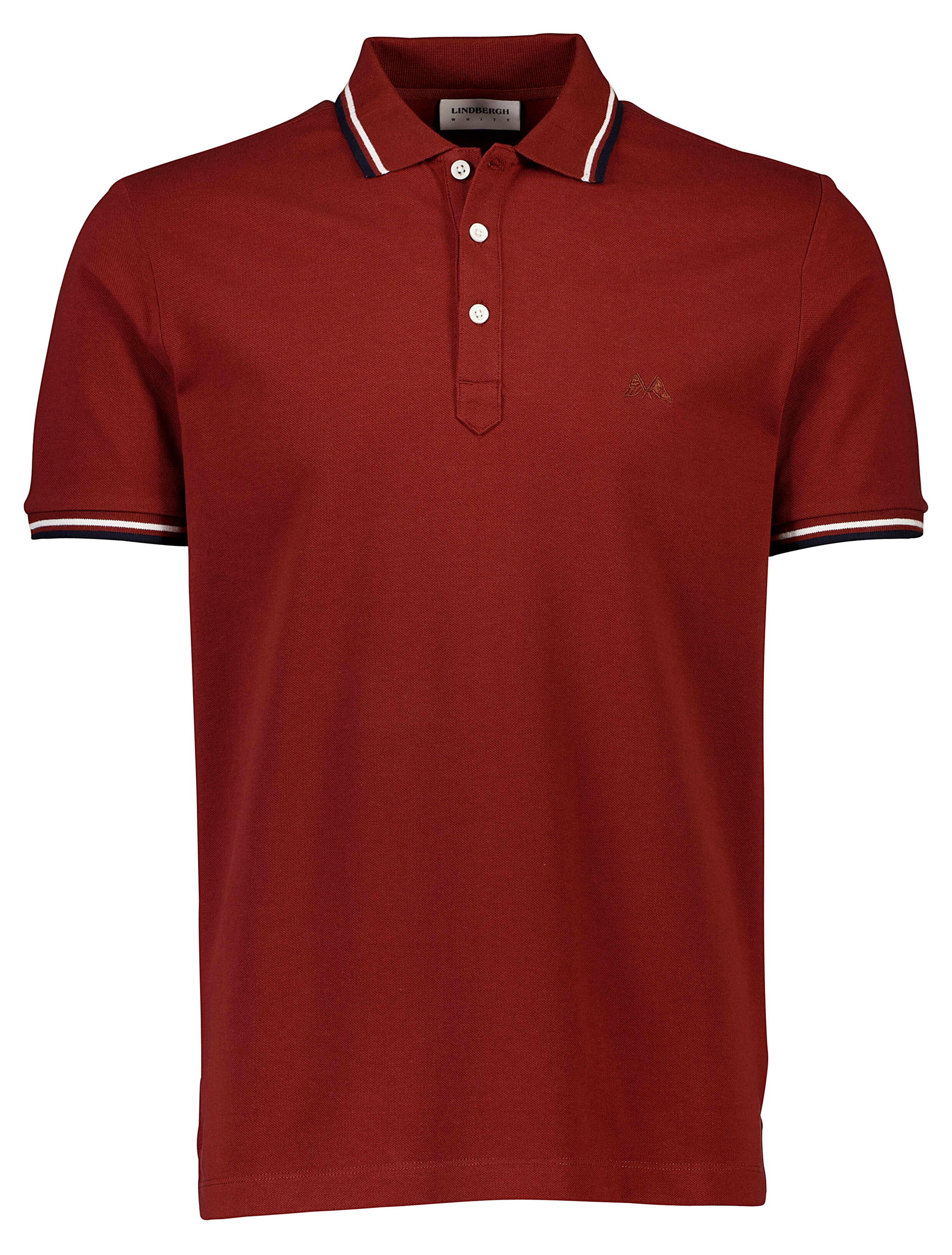 Lindbergh Polo shirt red / dk red