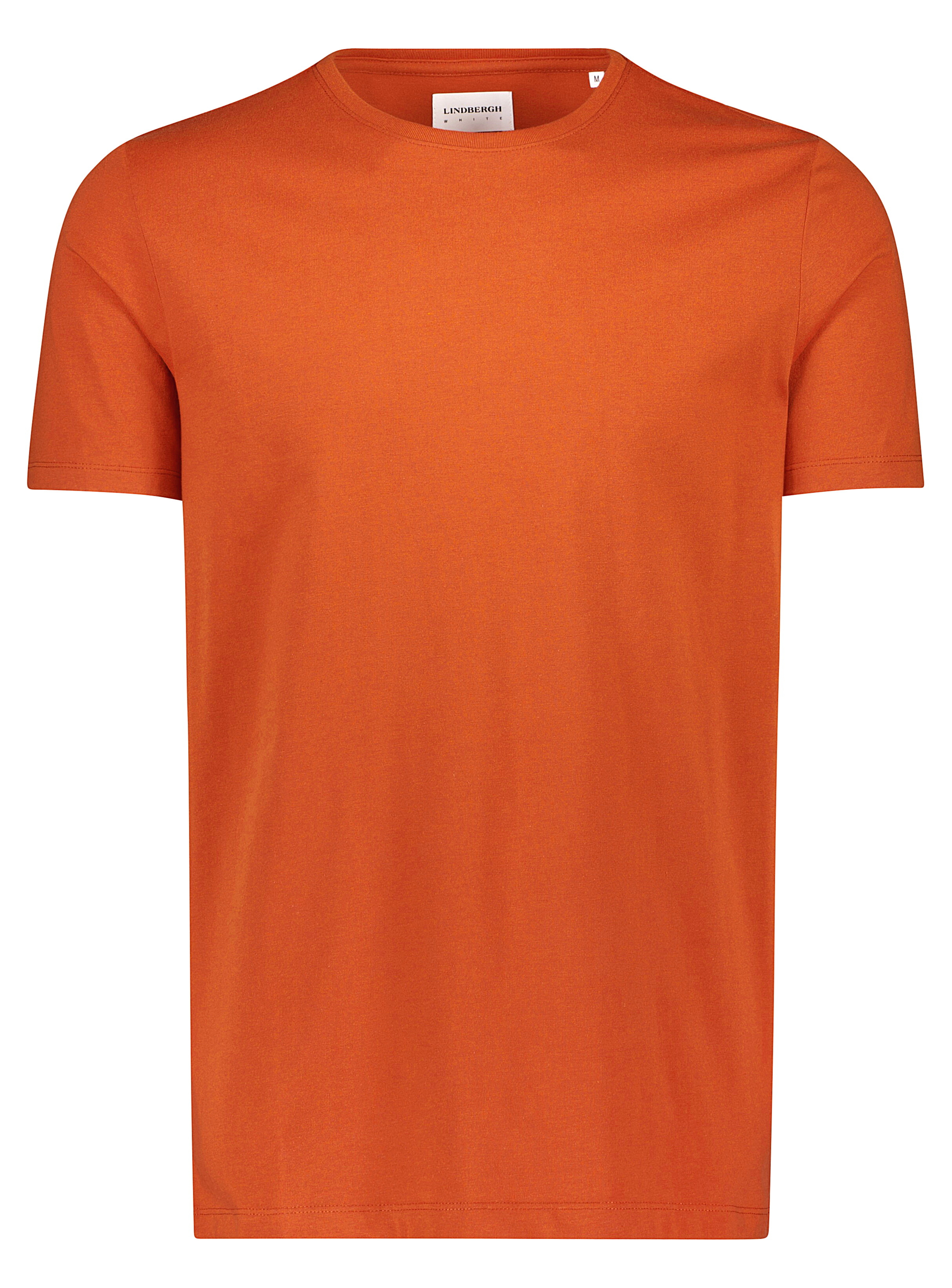 Lindbergh T-Shirt braun / brown orange mix