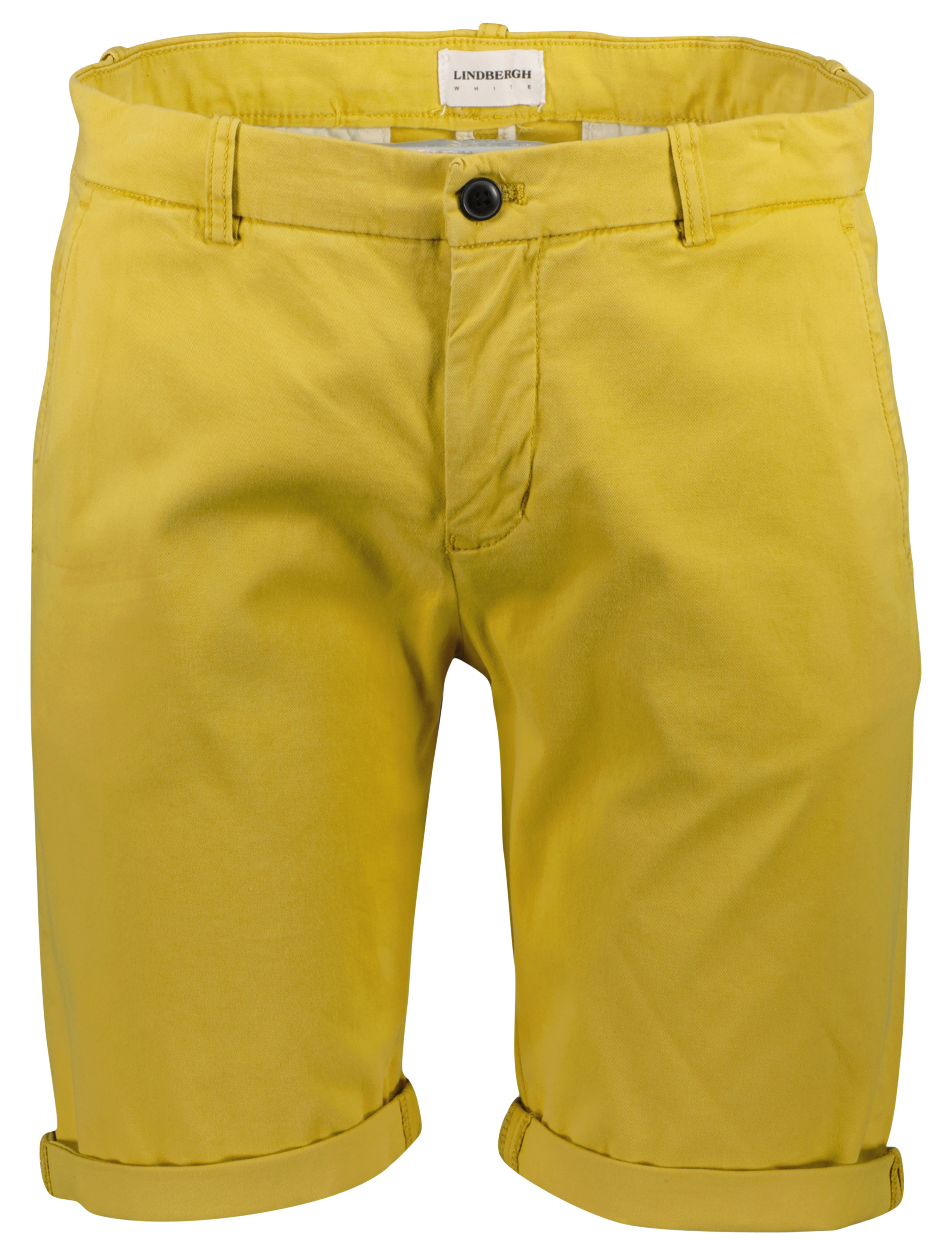 Lindbergh Chino shorts yellow / dk yellow