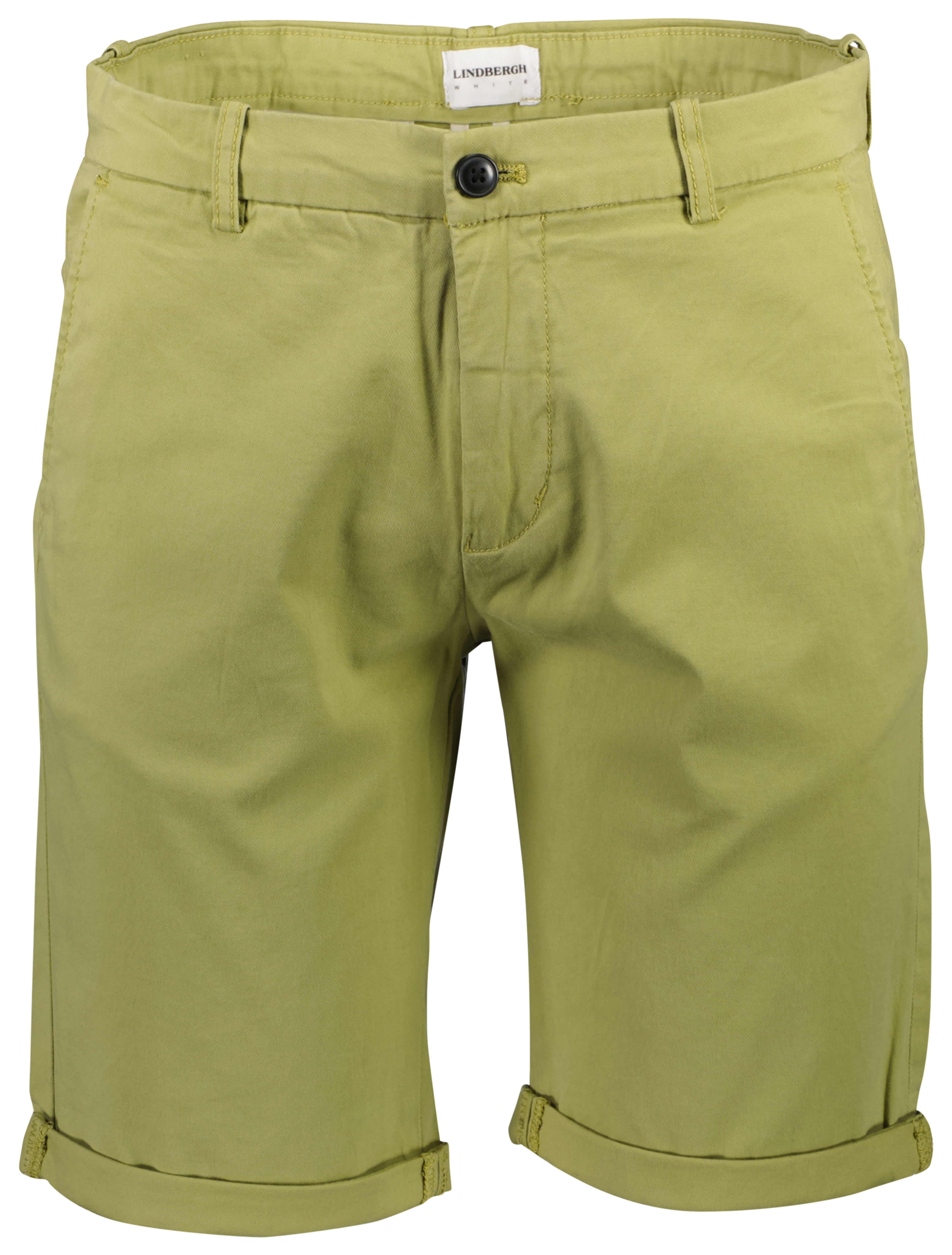 Lindbergh Chino-Shorts grün / khaki
