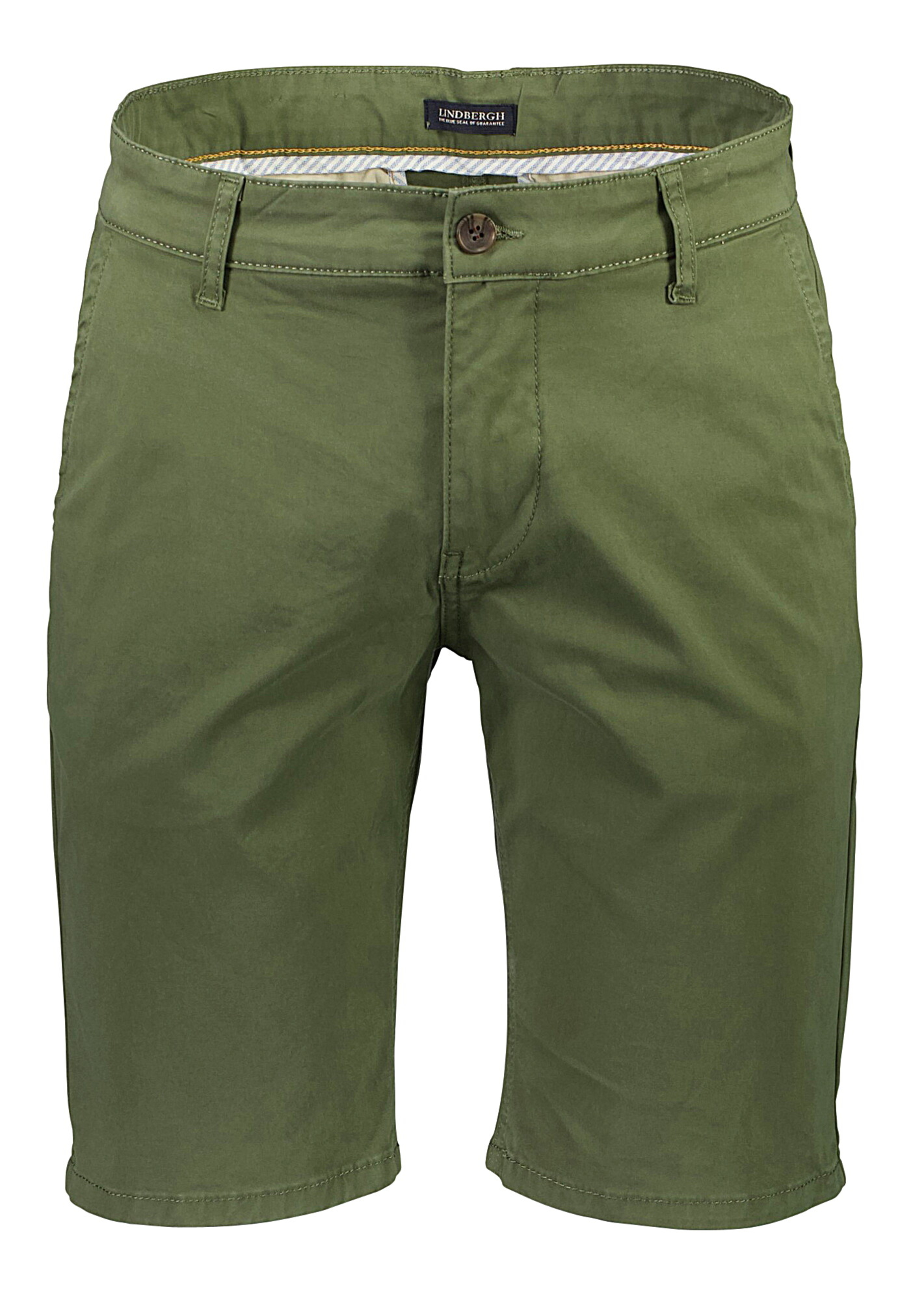 Lindbergh Chino shorts green / army