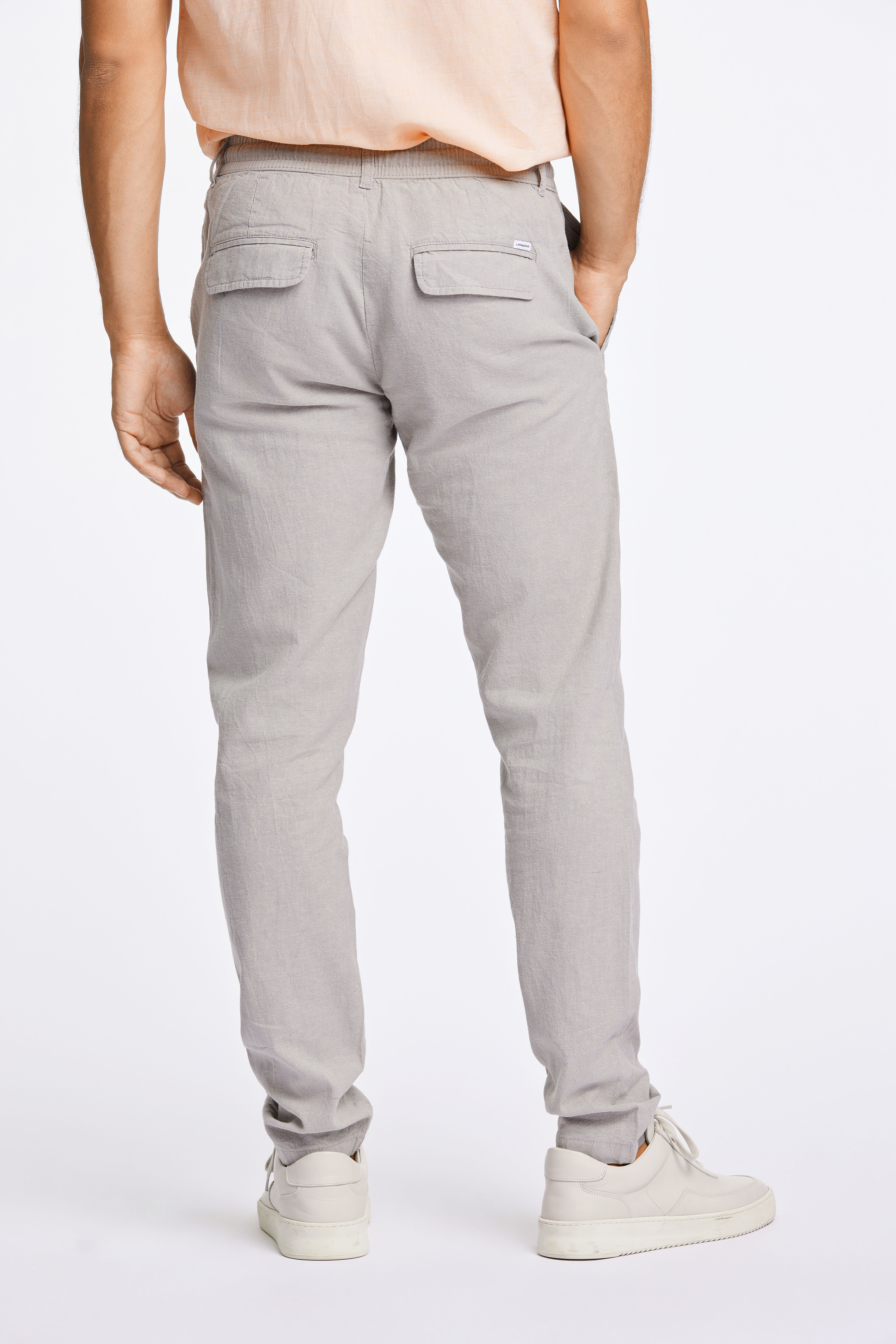 Linen pants | Tapered fit 30-008003