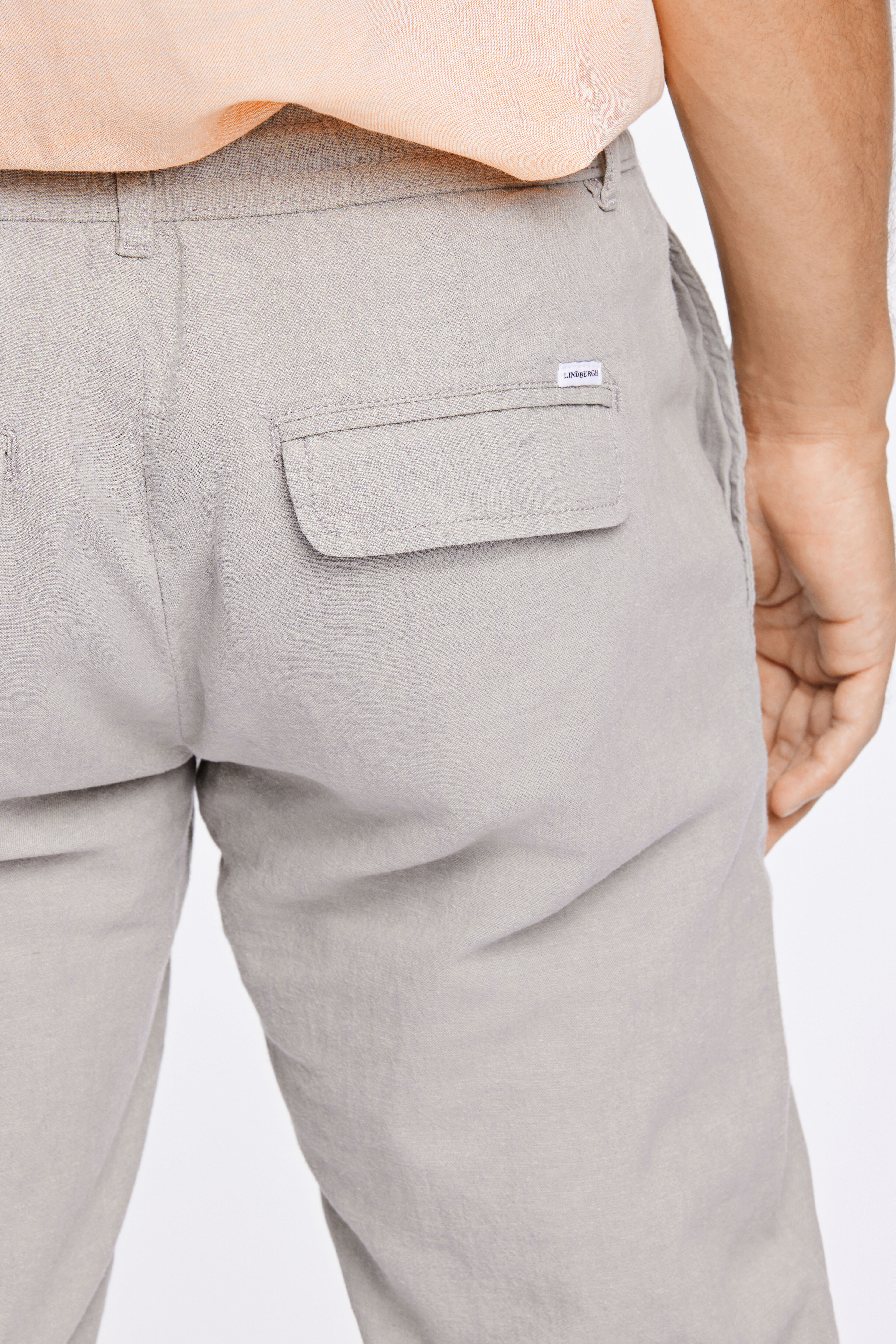 Linen pants | Tapered fit 30-008003