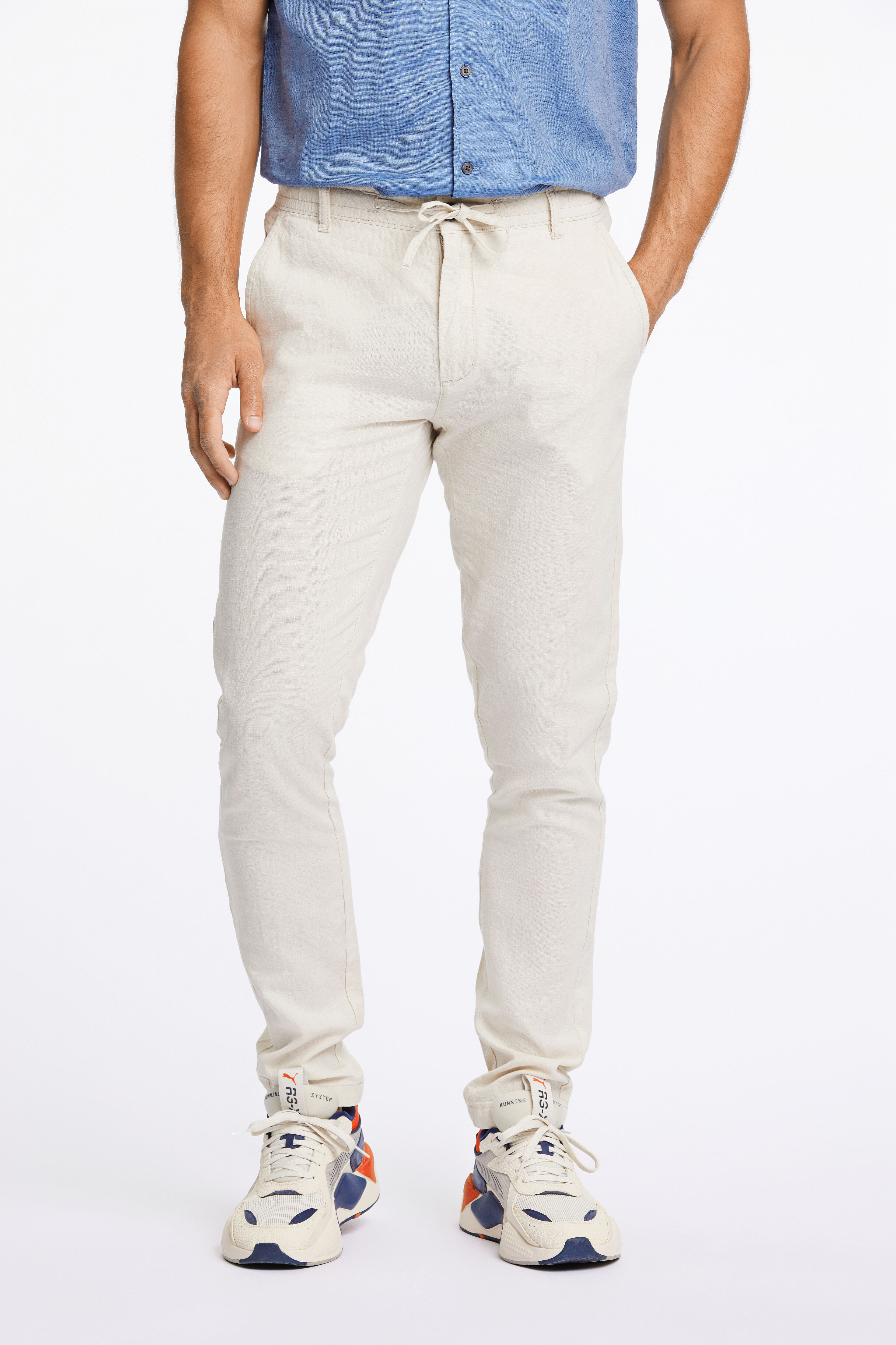 Linen pants | Tapered fit